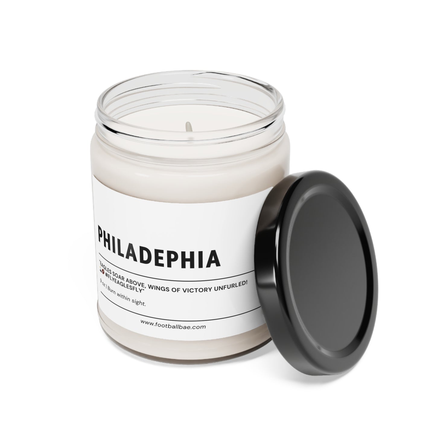 PHILADEPHIA football Scented Soy Candle, 9oz