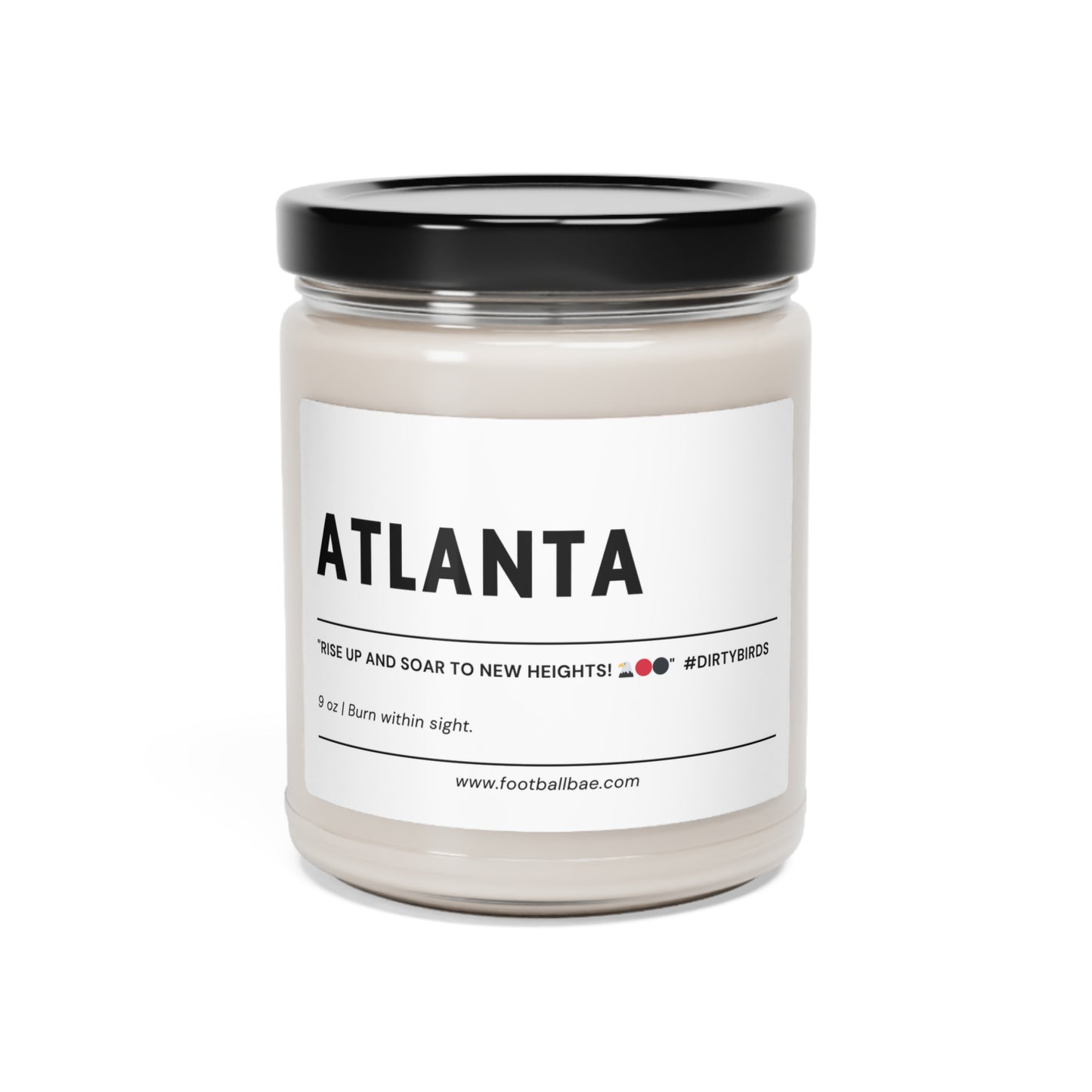 ATLANTA football Scented Soy Candle, 9oz