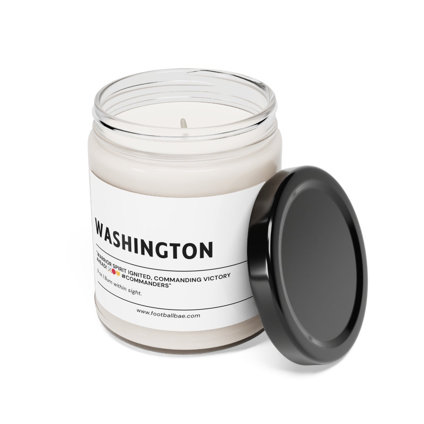 WASHINGTON football Scented Soy Candle, 9oz